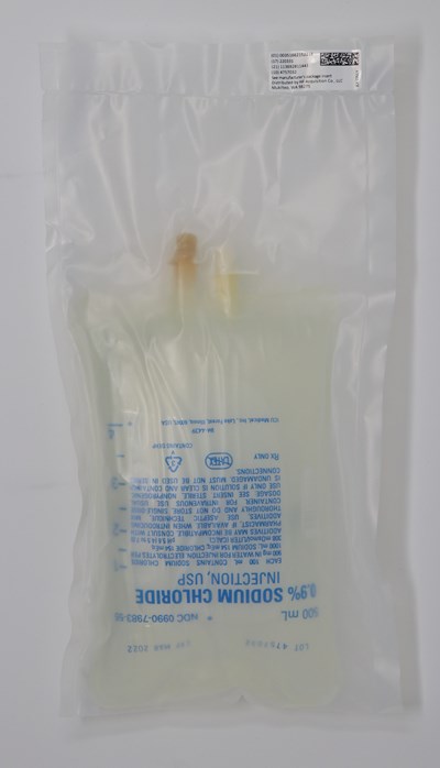 Serialized (0990 7983 55 Sodium Chloride Hf Label Image)